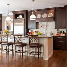 Kitchen By Ginny Padula Brown Kitchen Cabinets Kitchen Design Dark Kitchen Cabinets