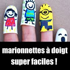Marionnettes A Doigt Super Faciles Marionnettes A Doigts Marionnette Marionnette Enfant