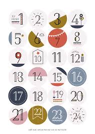 Bonjour Bonjour On Continue Le Calendrier De L Avent Avec Des Petits Stickers Numerot Calendrier De L Avent Calendrier De L Avant Idee Calendrier De L Avent