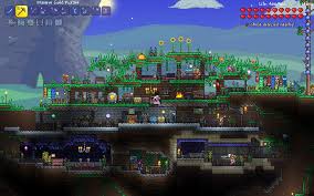 After defeating the first me. Terraria Base Jul 2017 Sueseusue Flickr