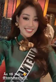 Hoa hậu khánh vân, á hậu kim duyên cùng người đẹp hoa hậu hoàn vũ. J3botxdav49vim