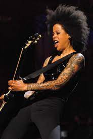 Natural Hair Rules Female Musicians Rock Star Hair Guitarist