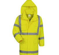 Veste imperméable, de haute visibilité fluorescent