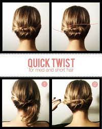 The short layers around the face gently to master that deadly combo, create waves in the top layer of your hair with a medium barrel curling iron. 23 Five Minute Hairstyles For Busy Mornings