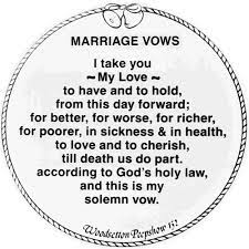 20 Traditional Wedding Vows Example Ideas You Ll Love Marriage Vows Traditional Wedding Vows Wedding Vows To Husband