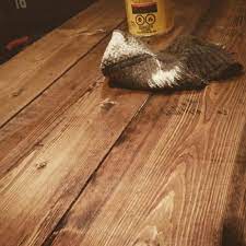 He uses a lamb applicator with a terry. The Warmth Of Dark Walnut Stain On Finished Pine Would Have Used A Wood Conditioner First I Don T Like Staining Pine Wood Pine Wood Furniture Staining Wood