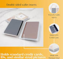 Amazon.com: AG DAILY ESSENTIALS Pack of 2 Plastic Wallet ...