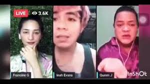 Ina Evans,Humarap na kina Francine Garcia at Juliana Segovia sa Live!!!