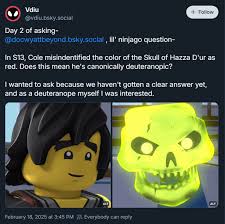 Cole est officiellement daltonien : r/Ninjago
