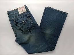 TRUE RELIGION Jeans mens RICKY straight leg 38 x 35