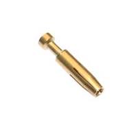 Female Crimp Contact Pin, Gold, 16amp, 16 awg