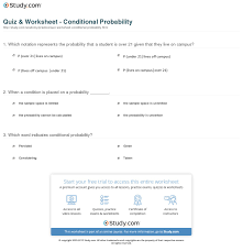 35 Conditional Probability Independent Practice Worksheet Answers Worksheet Resource Plans