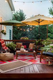 Patio Decor Refresh With Bed Bath Beyond Teak Conversation Set Patio Deck Designs Outdoor Deck Decorating Outdoor Patio Decor