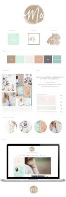 The invigorating aroma of freshly painted whitewash. Brand Website Design For Moisom Www Moisom Com Watercolor Texture Logo Mint Sand Rose Pink Branding Website Design Website Branding Website Design