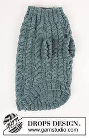 Also nichts wie ran an die häkelnadeln! Gestrickter Pullover Mit Zopfmuster Fur Hunde Grosse Xs M Die Arbeit Wird Gestrickt In Drops K Hunde Pullover Stricken Hundepullover Stricken Hunde Pullover