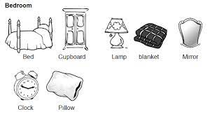 Bantal dan guling adalah salah satu perlengkapan tidur yang umumnya dimiliki keluarga di rumah. Materi Bahasa Inggris Kelas 1 My Bedroom Website Edukasi