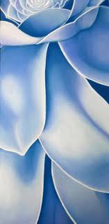 Blue Flower By Joshua Morton Georgia Okeefe Art Georgia O Keeffe