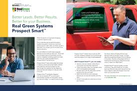 Better Leads. Better Results. Better for your Business. Real Green Systems  Prospect Smart™