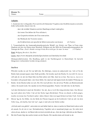 Ef Kommunikation In Kurzgeschichten Das Brot Unterrichtsmaterial Im Fach Deutsch Kurzgeschichten Kommunikation Geschichte
