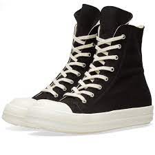 Widest selection of new season & sale only at lyst.com. Rick Owens Drkshdw High Sneaker Black Milk End