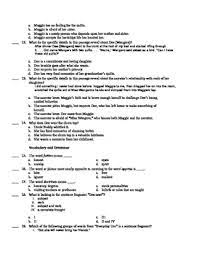 Everyday use every day use by alice walker. Test Everyday Use By Alice Walker By Teaching Tools For Ela Tpt