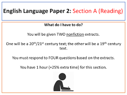 Instead of wasting so much. Aqa English Language Paper 2 Guidance Teaching Resources