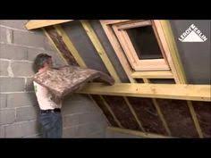 Comment Isoler Des Combles Amenageables Leroy Merlin Youtube Attic Storage Prefab Homes Velux