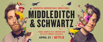 A rare modern comedy special shot in black and white,. About Netflix Netflix Veroffentlicht Offiziellen Trailer Zu Middleditch Schwartz Eine Sammlung Von Drei Vollstandig Improvisierten Comedy Specials