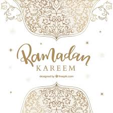 Download Ramadan Background With Golden Ornaments In Hand Drawn Style For Free Ramadan Background Islamic Gifts Ramadan