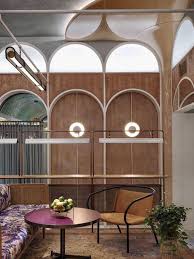 Vaulted Curves Wicker And Terracotta Colours Restaurant Design Dining Room Decor Restaurant Design Interior Design Commercial Interior Design
