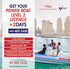 Get Your Powerboat Level 2 License In 2 Days 5 Star Sea School In Dubai Recognized By Rya Power Boats Boat Dubai