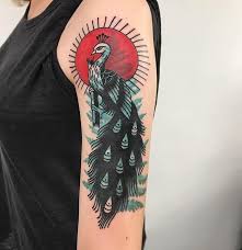 Feminine peacock tattoos.would add a hummingbird and more of a. Top 50 Best Peacock Tattoos 2021 Inspiration Guide