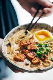 Homemade Spicy Ramen With Tofu Pinch Of Yum Recipe Homemade Ramen Spicy Ramen Recipe Spicy Ramen