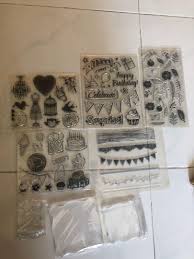 Shop for card making rubber stamps stamping and other related products. Rubber Stamps Card Making Stamps Crafts Vintage Collectibles Stamps Prints On Carousell
