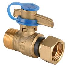 Acs Forged Brass Water Meter Ball Valve with Anti-Theft ...