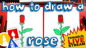 I knew my kids and students alike would love it. How To Draw A Rose For Mother S Day Youtube