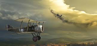 More bullets going to the wing, you can see debris. 44 Wwi Airplanes Ideas Ww1 Aircraft Biplane Vintage Aircraft