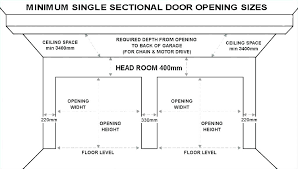 garage door size chart relaisdetente com