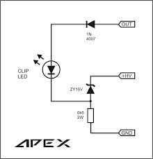 Kabel rem atau remote pada tape mobil di atas terhubung dengan terminal remote pada power amplifier seperti terlihat pada gambar di atas (rem). Cara Membuat Clip Indicator Power Amplifier Bahar Electronic