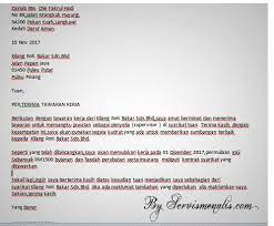 Surat twaran kerja bagi kontrak. Contoh Surat Tawaran Kerja Secara Kontrak Contoh Surat