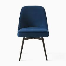 Farmhouse desk chair no wheels. Mid Century Swivel Office Chair Metal Legs