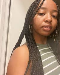 And as soon as I take em out, I miss the braids 😫😭