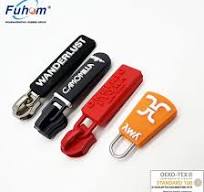 Custom Logo Soft PVC Rubber Zipper Pullers for Bags Garments ...