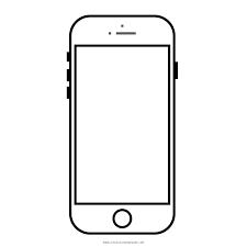 Iphone back coloring page ultra coloring pages. Iphone 6 Coloring Page Ultra Coloring Pages