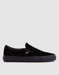 Black And White Slip On Vans Womens Vans Classic Slip On In Black Velvet Dress Shoes Womens Velvet Vans Shoes