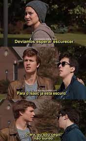 Em a culpa é das estrelas, hazel grace lancaster (shailene woodley) e augustus waters (ansel elgort) são dois adolescentes que se conhecem os pais de hazel são descontraídos e legais como no livro. A Culpa E Das Estrelas Home Facebook