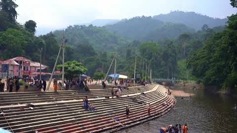 River Pamba,Kerala, India