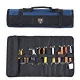 Babimax Sacoche A Outils Trousse Outils Pliable Sac Porte Outil Enroulable Poches Rouleau Electricien Reparation Multifonctionnel Tr Rangement Sac Sac Pochette