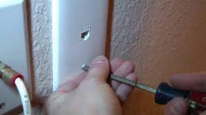 I need to run one ethernet cable through the inside attic in the triangular space within a narrow 50 foot section of roof eave. How To Install A Network Jack Into A Wall From The Attic Youtube