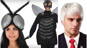 No rock star feels the beat without an 80s heavy metal wig; House Fly Halloween Costumes Sells Out Amid Vice Presidential Debate Hollywood Entertainment News